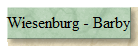 Wiesenburg - Barby